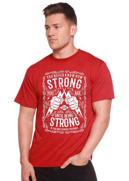 Strong Spun Bamboo® Men's Bamboo Viscose/Organic Cotton Short Sleeve Graphic T-Shirt
