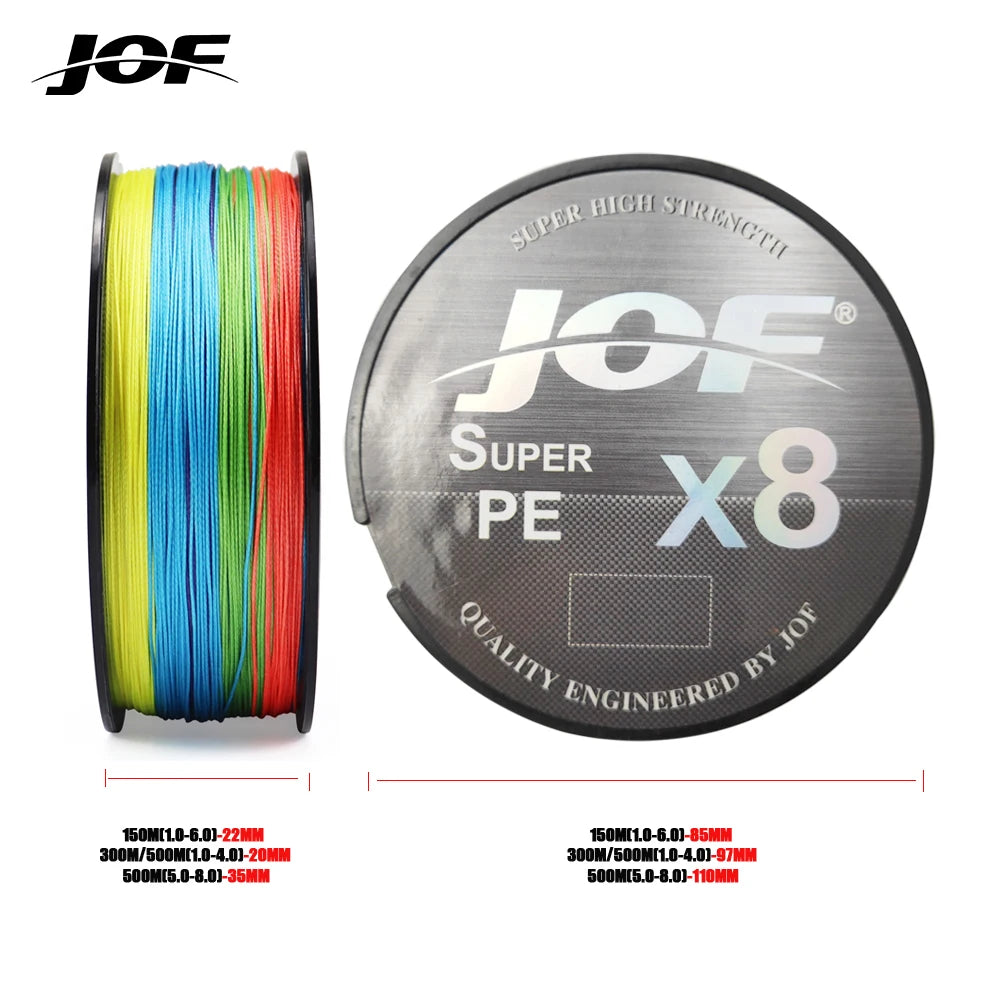 8 Strands Fishing Line 150M 300M 500M Multifilament Fishing Line Fishing Accessories Braided Cord for Fishing Fishing Carp