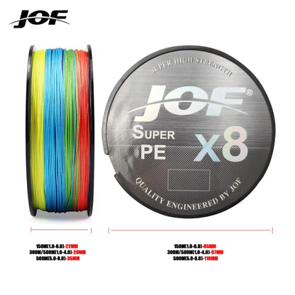 8 Strands Fishing Line 150M 300M 500M Multifilament Fishing Line Fishing Accessories Braided Cord for Fishing Fishing Carp