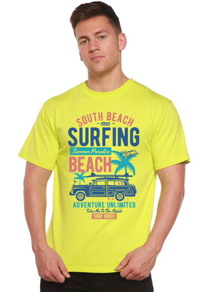 South Beach Spun Bamboo® Men's Bamboo Viscose/Organic Cotton Short Sleeve Graphic T-Shirt