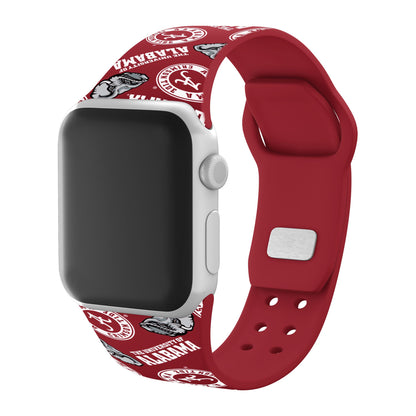 Alabama Crimson Tide HD Apple Watch Band