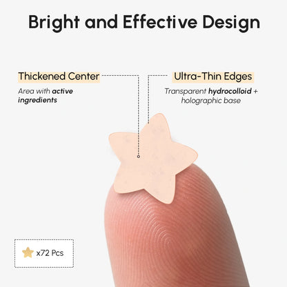 Gold Star Pimple & Acne Patches