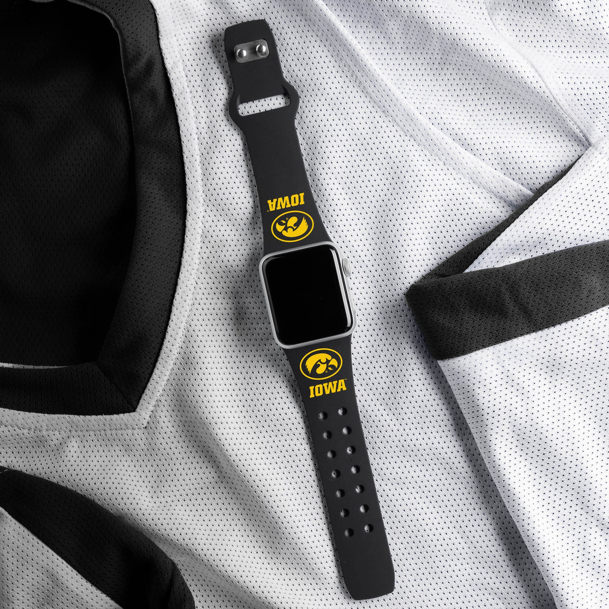Iowa Hawkeyes HD Apple Watch Band