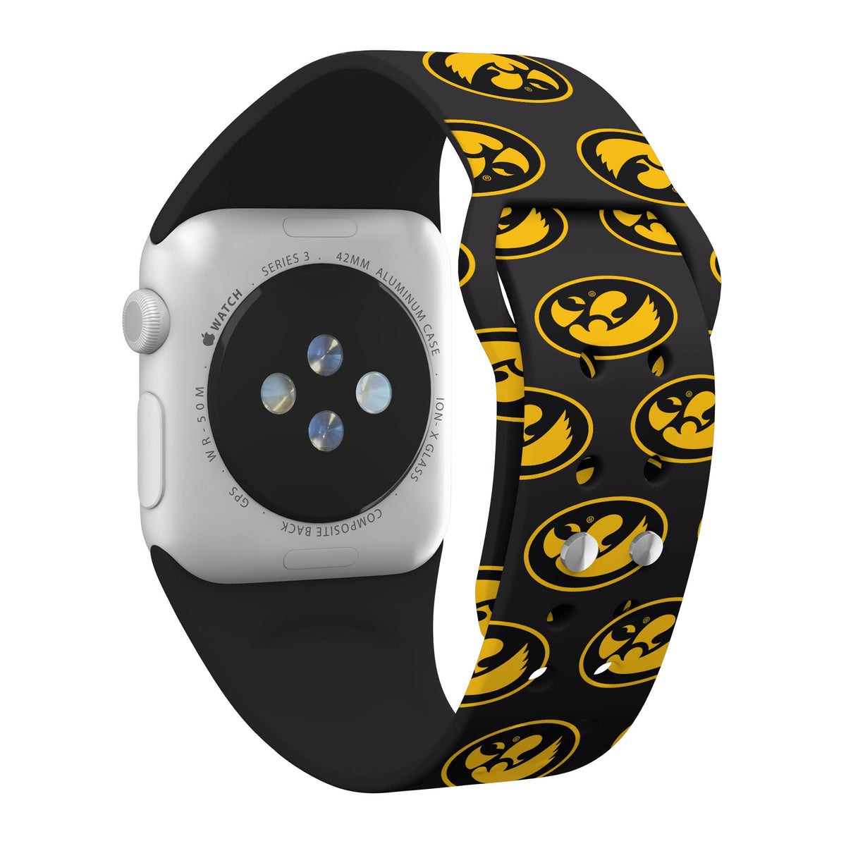 Iowa Hawkeyes HD Apple Watch Band