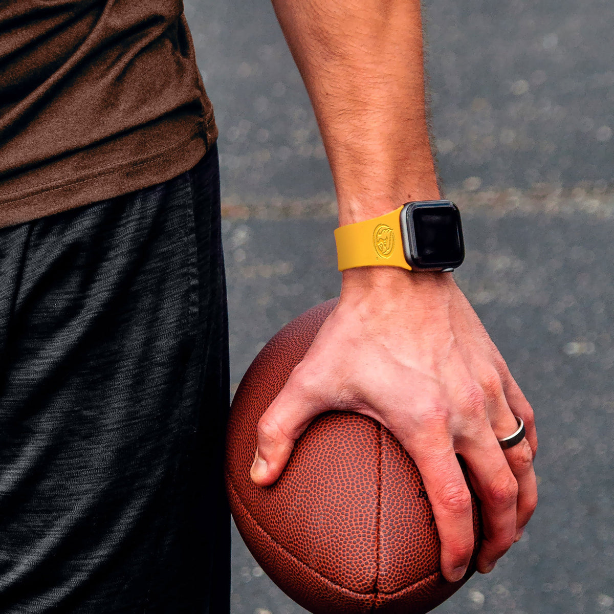 Iowa State Cyclones Engraved Apple Watch Band