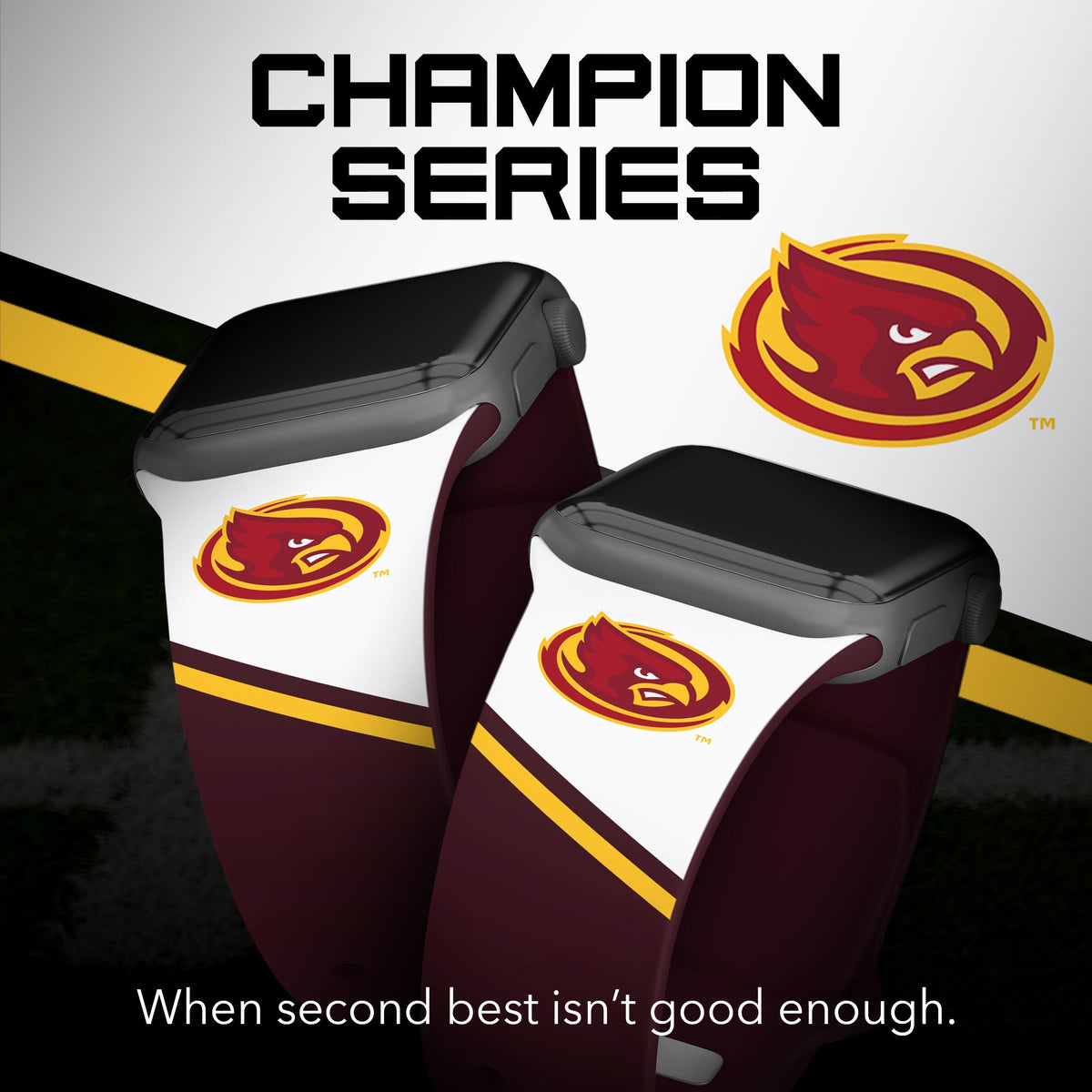 Iowa State Cyclones HD Apple Watch Band