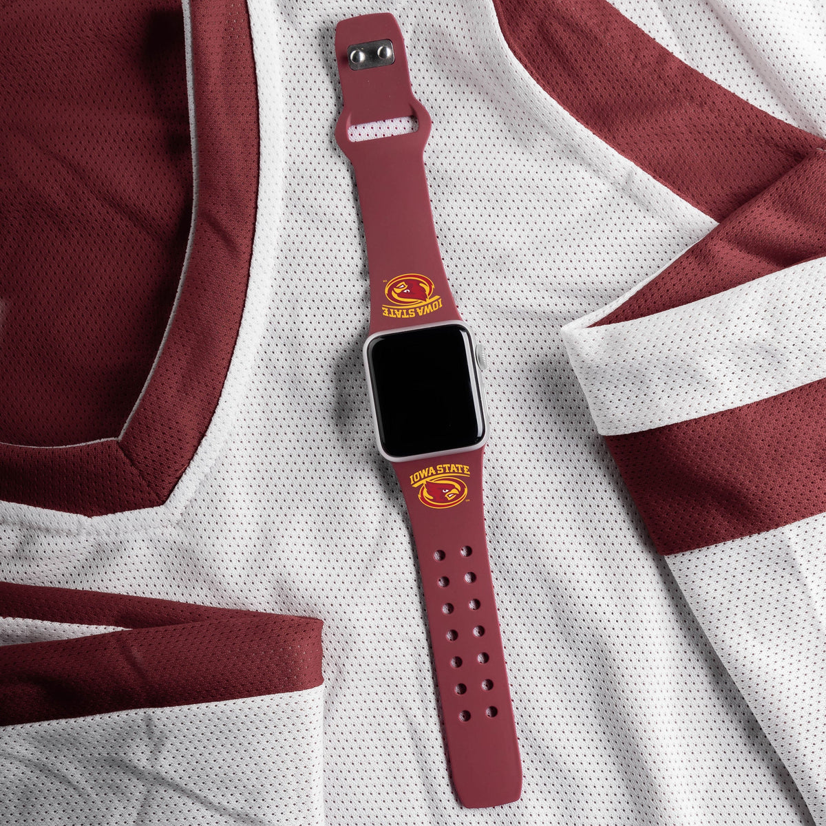 Iowa State Cyclones HD Apple Watch Band