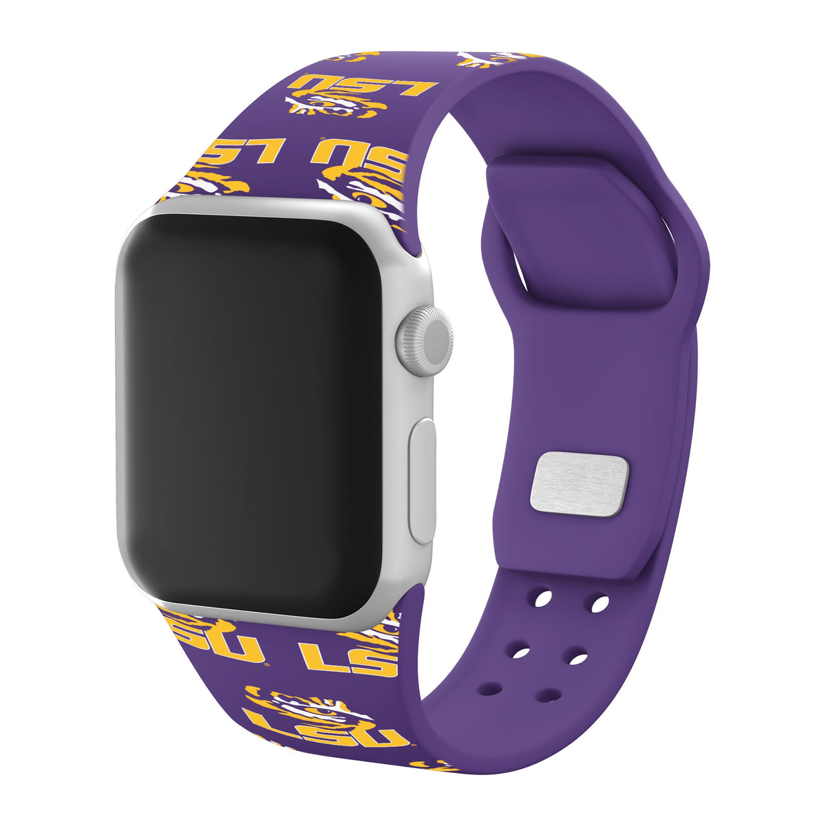 LSU Tigers HD Apple Watch Band