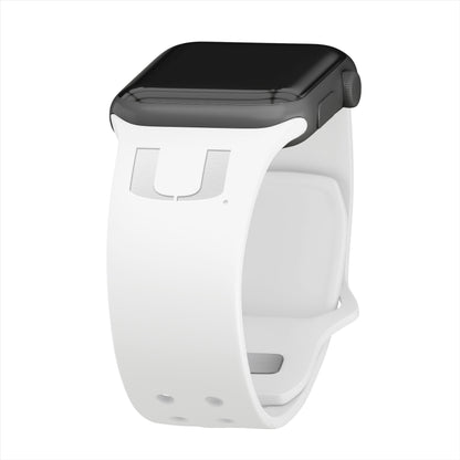 Miami Hurricanes Engraved Apple Watch Band