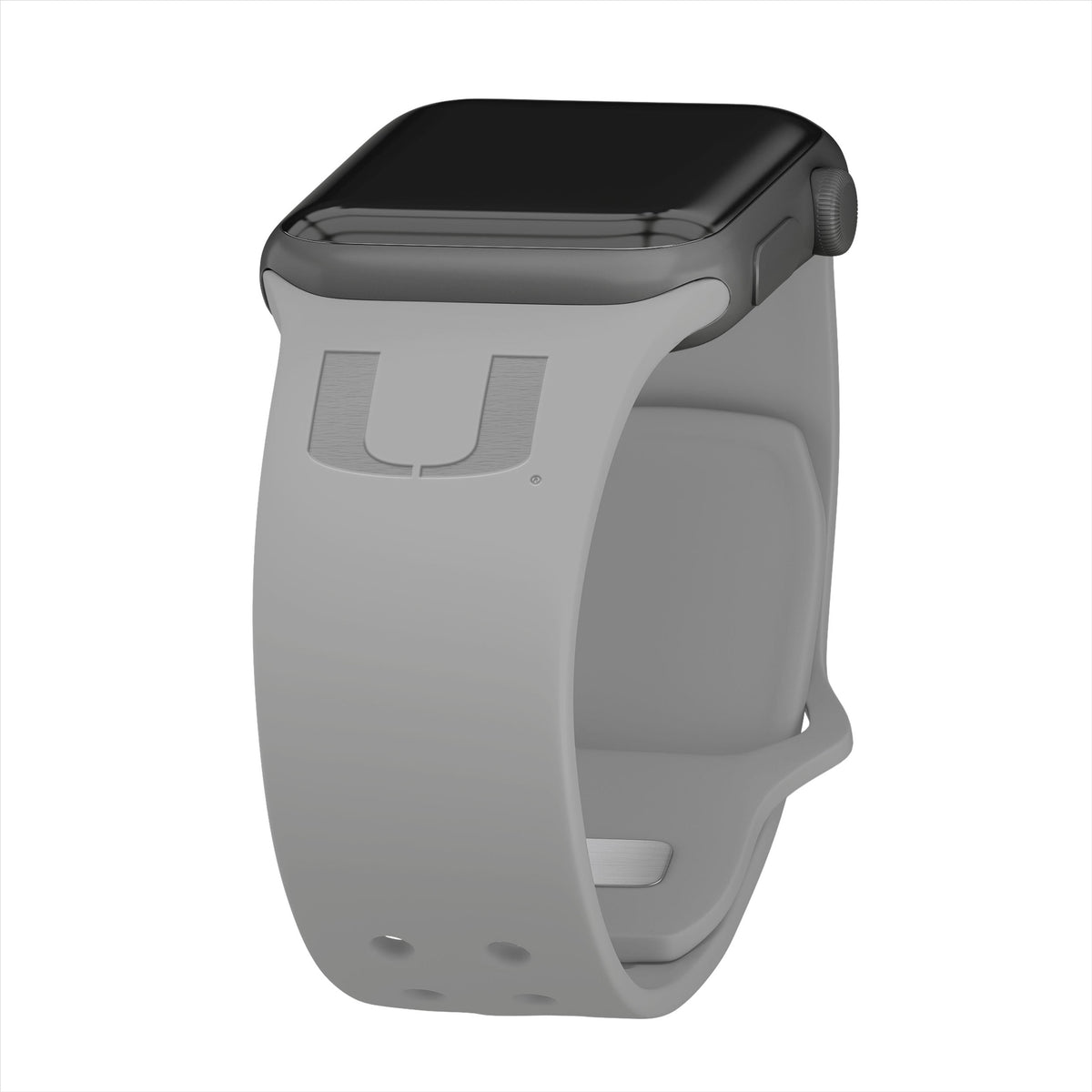 Miami Hurricanes Engraved Apple Watch Band
