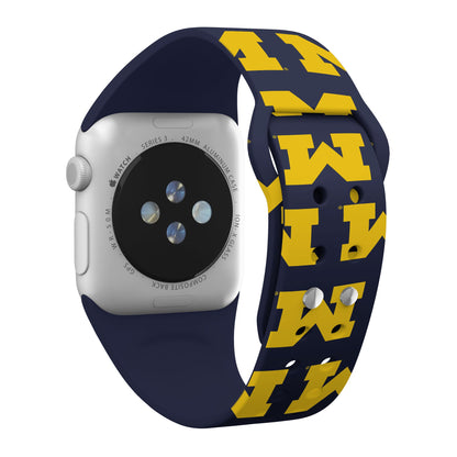 Michigan Wolverines HD Apple Watch Band