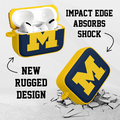 Michigan Wolverines HDX AirPods Pro 1 & 2 Case Cover