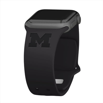 Michigan Wolverines Engraved Apple Watch Band