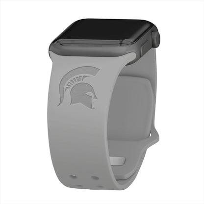 Michigan State Spartans Engraved Apple Watch Band