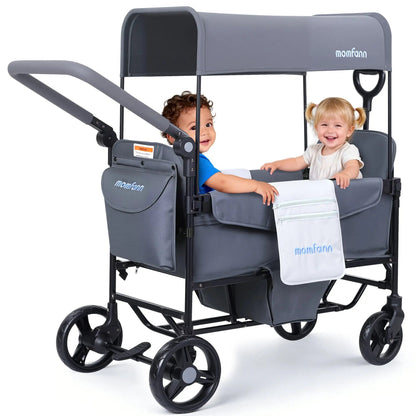 Momfann Lightweight Double Stroller Wagon for Kids