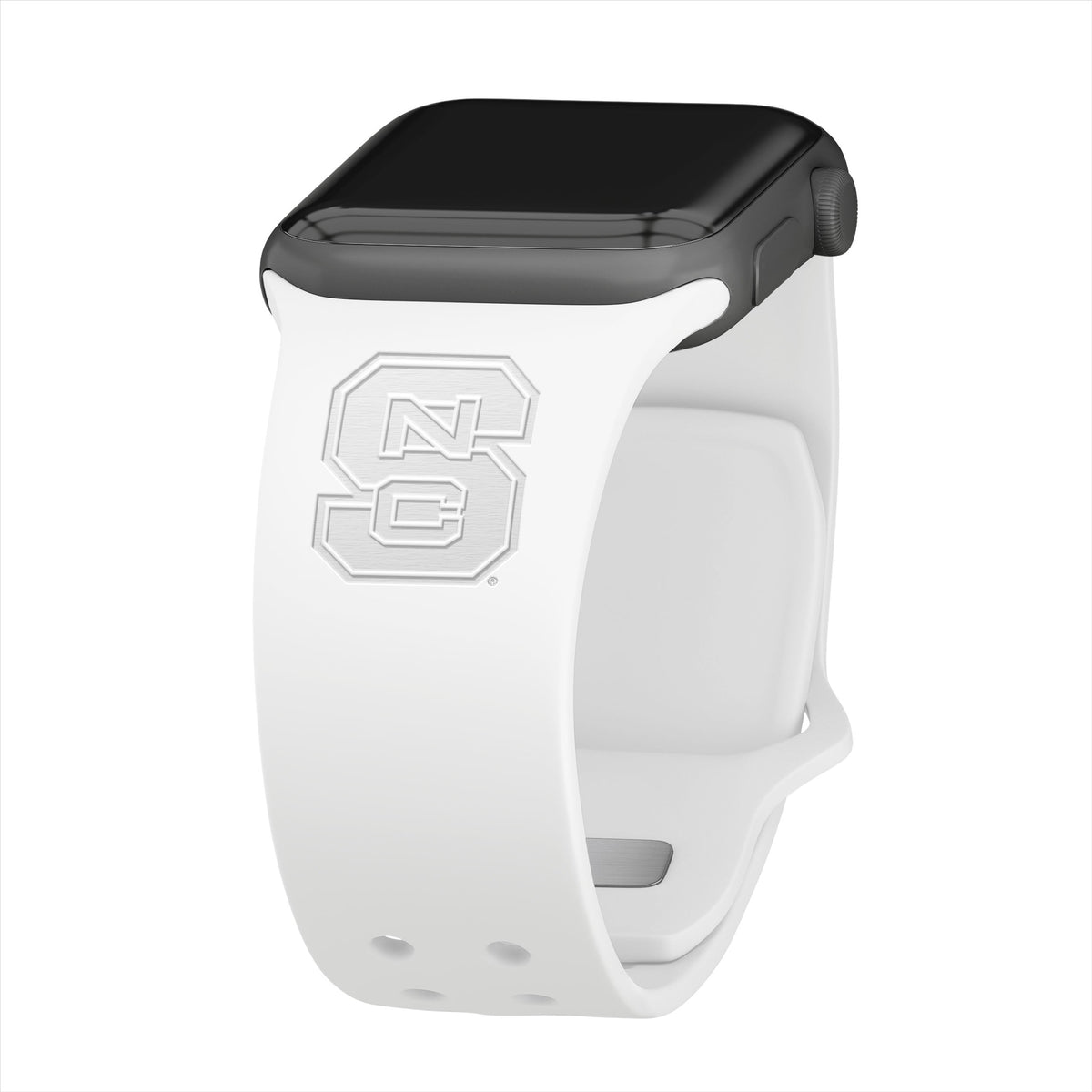 North Carolina State Wolfpack Engraved Apple Watch Band