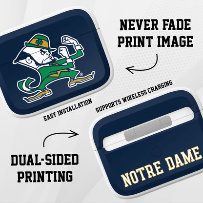 Notre Dame Fighting Irish HDX Apple Airpods Pro 1 & 2 Case Cover