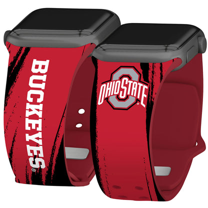 Ohio State Buckeyes HD Apple Watch Band