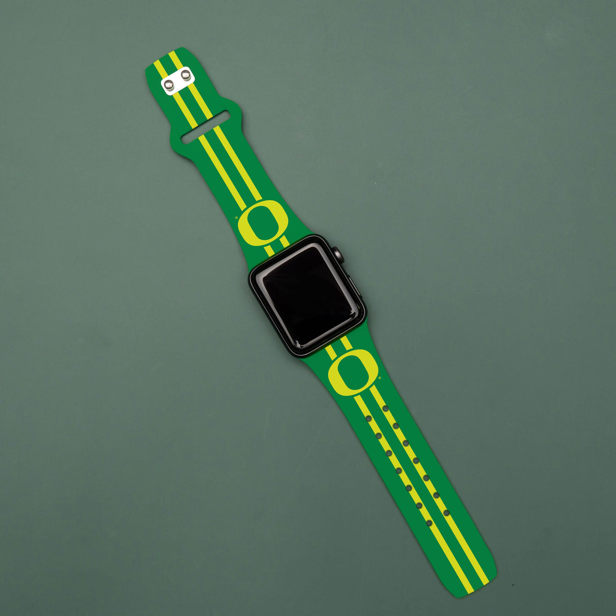 Oregon Ducks HD Apple Watch Band