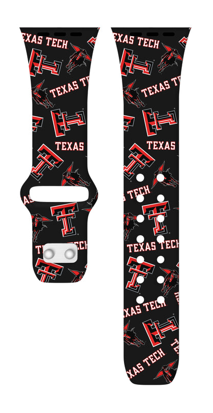 Texas Tech Red Raiders HD Apple Watch Band