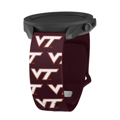 Virginia Tech Hokies HD Watchband for Samsung, Garmin, Fossil, and More for Samsung, Garmin, Fossil, and More
