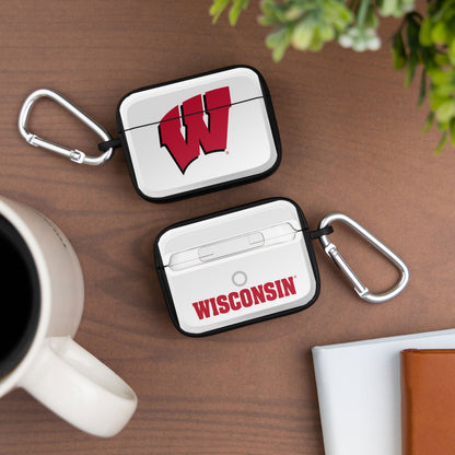 Wisconsin Badgers HDX Apple Airpods Pro 1 & 2 Case Cover