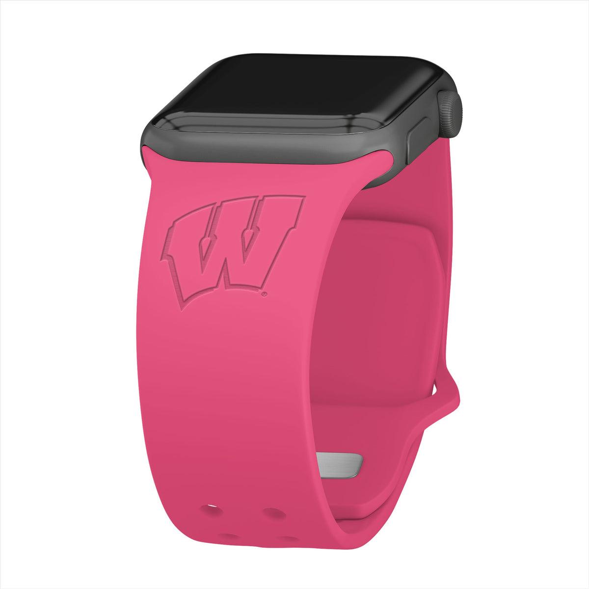Wisconsin Badgers Engraved Apple Watch Band
