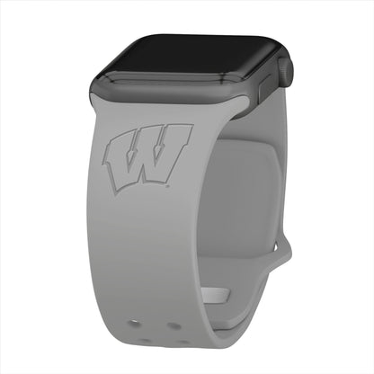 Wisconsin Badgers Engraved Apple Watch Band
