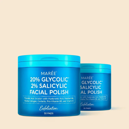 Glycolic & Salicylic Acid Peel Pads