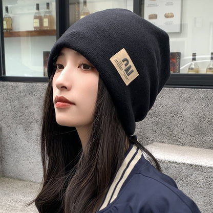 Slouchy Drawstring Beanie Hat(MAC304)